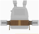 One Pair (2 Pieces) Style 3Ac Kit for FCPC V5 Tactical Vest Cummerbunds, with Quick Release Buckle, made of imported Tegris. - V.I.P Digital Presence