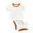 2020 Toddler Baby Boys Girls Summer Clothing Newborn Kids Baby Girls Ribbed Knitted Short Sleeve T-shirts+Shorts Tracksuits Sets - V.I.P Digital Presence