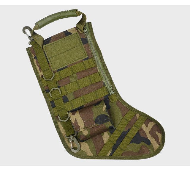 Tactical Christmas Stockings Military Storage Bag Christmas Stockings Hanging Decorations Outdoor Sports Multi-Functional Portable Bag - V.I.P Digital Presence