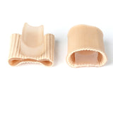 1 pair  Toe Separator Corrector Hallux Valgus Straightener Orthodontic Toe Braces Silicone Toe Foot Cover Care Tool - V.I.P Digital Presence
