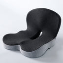 Memory cotton integrated cushion, backrest integrated cushion, student cushion, office chair cushion, car waist protection cushion, fart pad - V.I.P Digital Presence