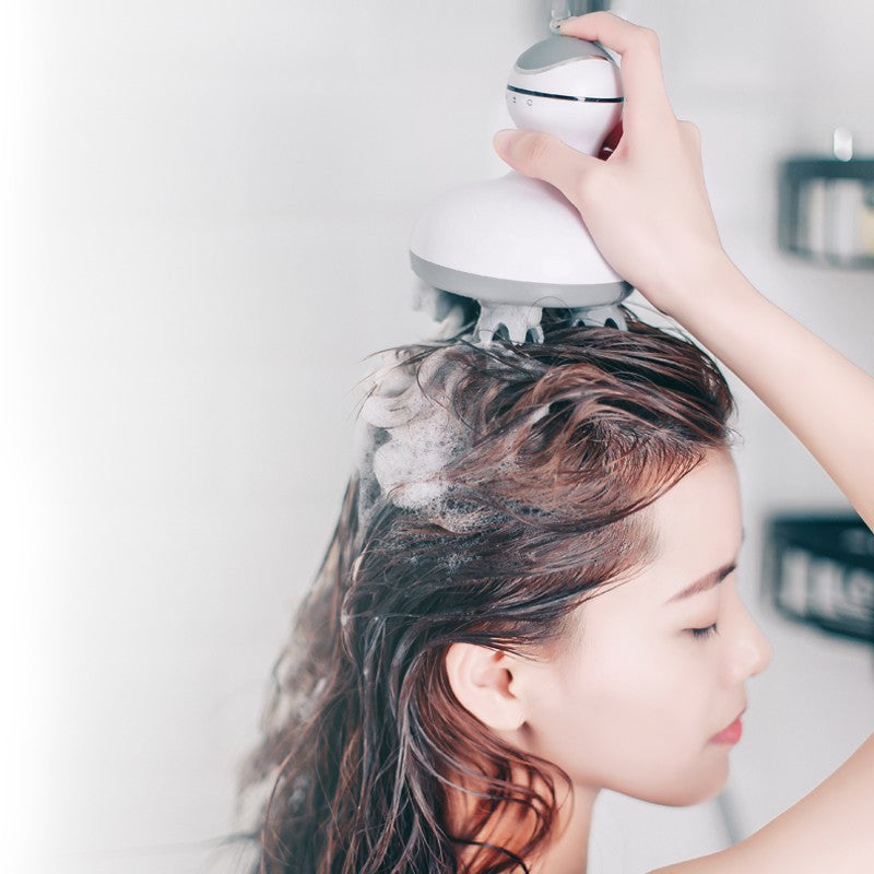 Head massager rechargeable head massager electric 3D scalp massager multifunctional head physiotherapy instrument - V.I.P Digital Presence