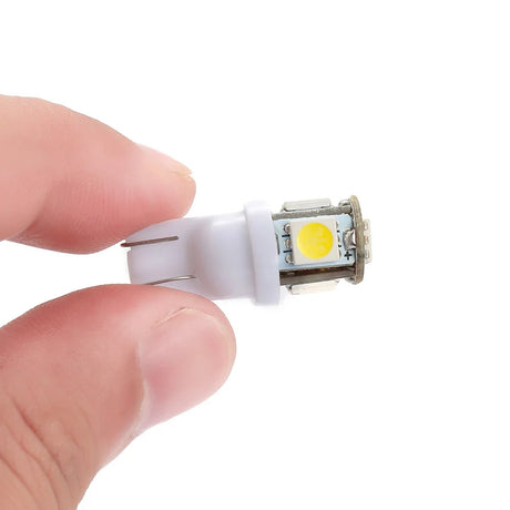 10PCS Led Car DC 12v Lampada Light T10 5050 Super White 194 168 w5w T10 Led Parking Bulb Auto Wedge Clearance Lamp - V.I.P Digital Presence