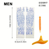 Reflexology Socks Women Foot Massage Meridian Acupoint Reflex Area Acupoint Socks And Foot Acupoint Illustration Socks for Foot - V.I.P Digital Presence