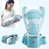 Portabebés ergonómico de 0 a 48 meses, 3 en 1, con asiento frontal, tipo canguro