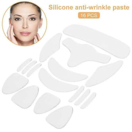 18Pcs Reusable Silicone Face Patch Set Anti Wrinkle Patches For Face Neck Forehead Eye Cheek Chest Pads Beauty Tools - V.I.P Digital Presence