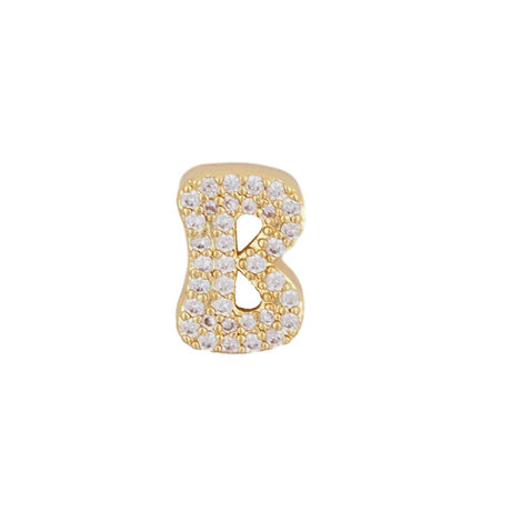 Fashion English 26 letter single pendant gold DIY bracelet necklace accessories - V.I.P Digital Presence