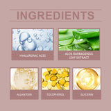Crema de cuidado iluminadora para la piel facial, hidratante, suave, translúcida e hidratante.