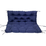 Outdoor 2/3-seater bench/swing cushions: thickened, with backrest, waterproof. - V.I.P Digital Presence