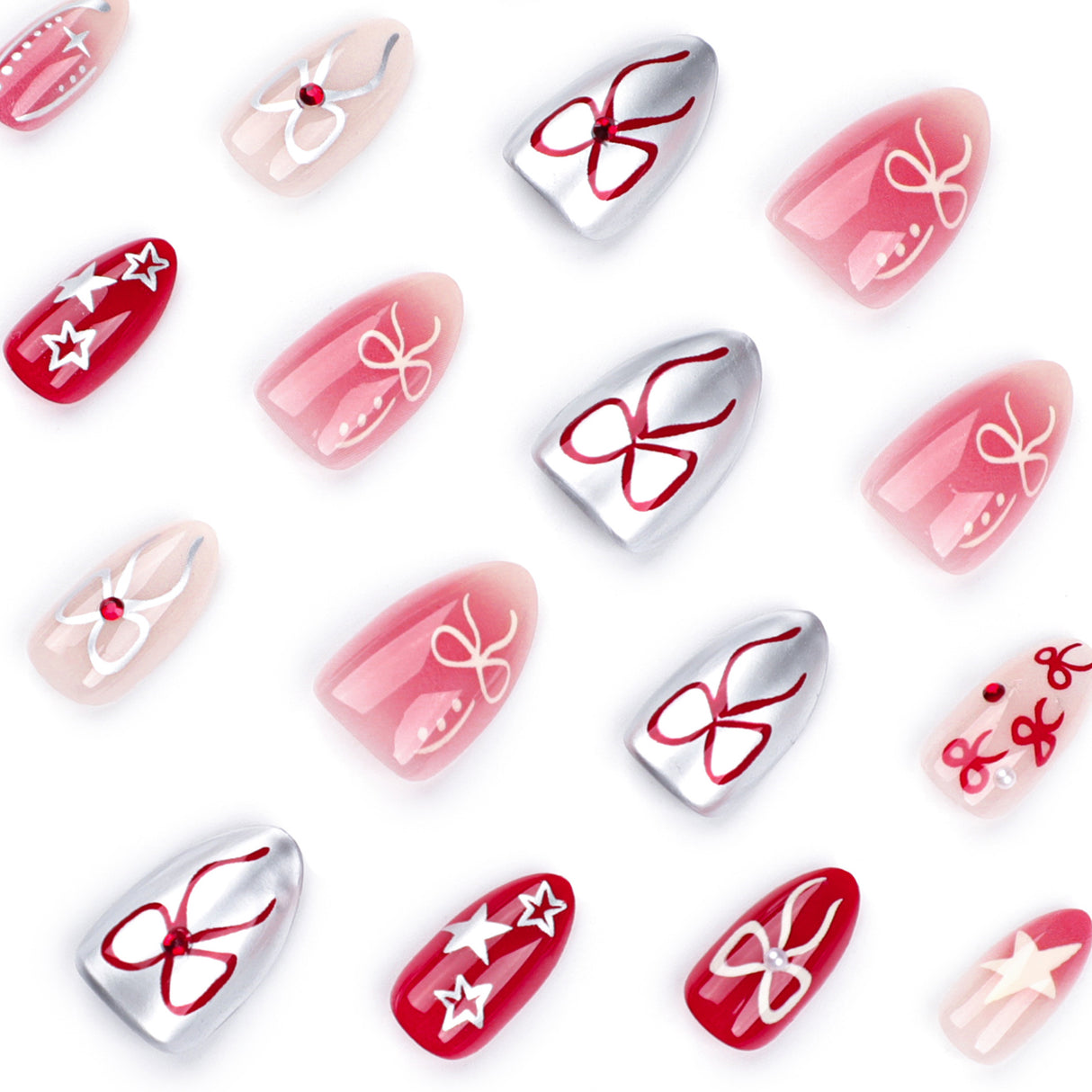 European and American popular manicure wearable nails cross flash diamond explosive wearable nails fake nails - V.I.P Digital Presence
