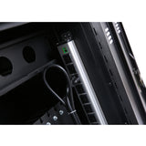 Mobile Charging Cart and Cabinet for Tablets Laptops 30-Device With Combination Lock--Black - V.I.P Digital Presence