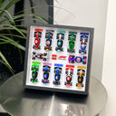 Dustproof Display Frame for Lego 71049 - 27x27x6.5cm (Fits Blind Box/Blocks/Cars) - V.I.P Digital Presence