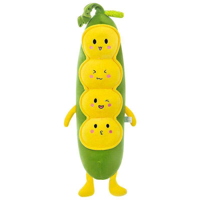 Pea Pillow Plush Toy Long Sleep Doll Caterpillar Grabber Doll - V.I.P Digital Presence
