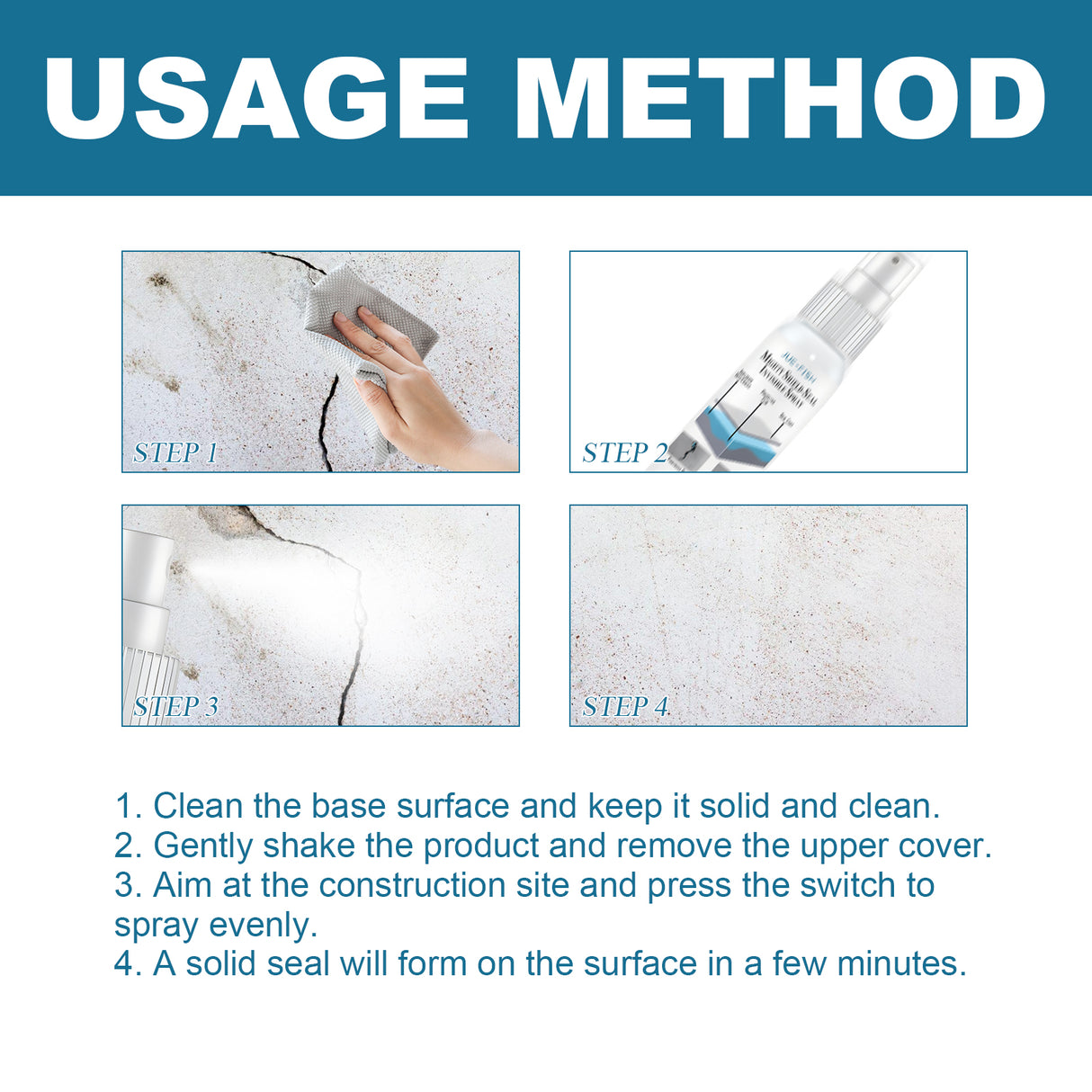 Waterproof Leak Repair Spray, Bathroom Tile External Wall Leakage And Penetration Type Invisible Waterproof And Moisture-Proof - V.I.P Digital Presence