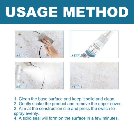 Waterproof Leak Repair Spray, Bathroom Tile External Wall Leakage And Penetration Type Invisible Waterproof And Moisture-Proof - V.I.P Digital Presence