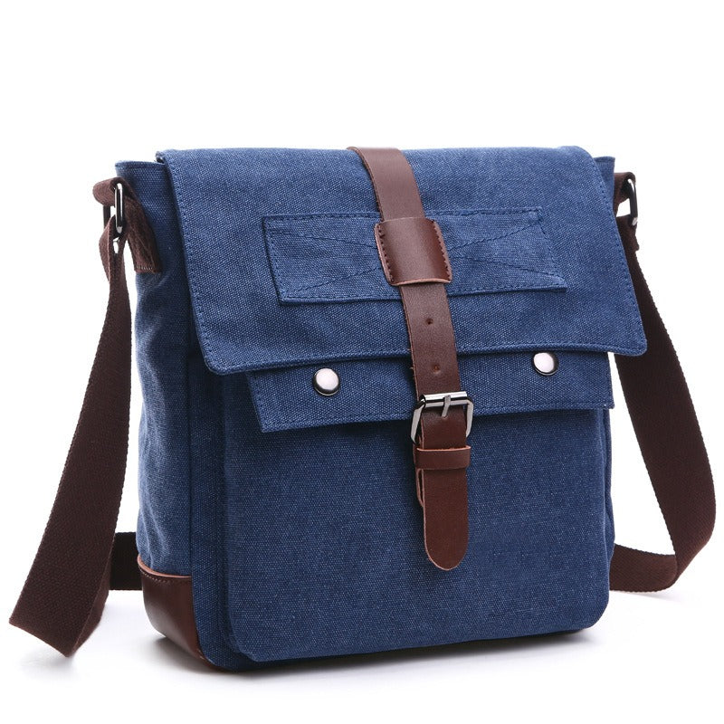 Men Business Messenger Bags For Men Shoulder Bag vintage Canvas Crossbody Pack Retro Casual Office Travel Bag - V.I.P Digital Presence