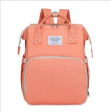 New Outdoor Folding Bag with Baby Can Sleep Mommy Bag Multi-functional Bottle Backpack Diaper Backpack - V.I.P Digital Presence