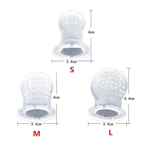 Hot Sale 1 Pcs Food Baby Pacifiers Nipple Pacifiers for Baby Fruit Feeder Nipples Feeding Safe Pacifier Hand Bell Toy - V.I.P Digital Presence