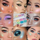 Macaron Chameleon 8 colors Eye Shadow Plate Eyes Makeup High Pigmented Matte Shimmer   Eyeshadow - V.I.P Digital Presence