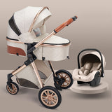 High landscape baby stroller that can sit or lie down lightweight folding two-way shock-absorbing newborn baby stroller - V.I.P Digital Presence