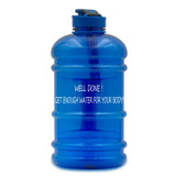 2.2L Gym Large Capacity PETG Sports Bottle Plastic Dumbbell Water Bottle Portable Bucket Cup - V.I.P Digital Presence