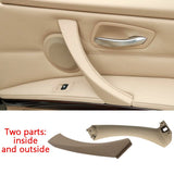 Car Inner Handle Interior Door Panel Pull Trim Cover Gray Beige Black left Right For BMW 3 series E90 E91 316 318 320 325 328 - V.I.P Digital Presence