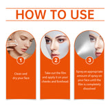 Set Facial de Colágeno Spray Reafirmante y Nutritivo de Colágeno Mascarilla Hidratante