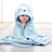 New Spring And Autumn Baby Swaddle Towel Cute Cartoon Hug Quilt Coral Fleece Hooded Bath Towel - V.I.P Digital Presence