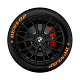 【 Font Set 】 Car Tire Stickers Tire Letter Stickers English Letter 3D Stereoscopic Stickers - V.I.P Digital Presence