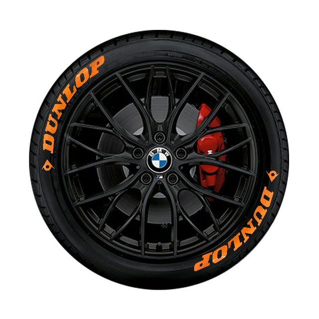 【 Font Set 】 Car Tire Stickers Tire Letter Stickers English Letter 3D Stereoscopic Stickers - V.I.P Digital Presence