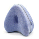 Almohada de espuma viscoelástica con forma de corazón, almohada ortopédica para piernas, espalda, caderas, rodillas, soporte para aliviar la espalda y las caderas, cuña para espalda y caderas.