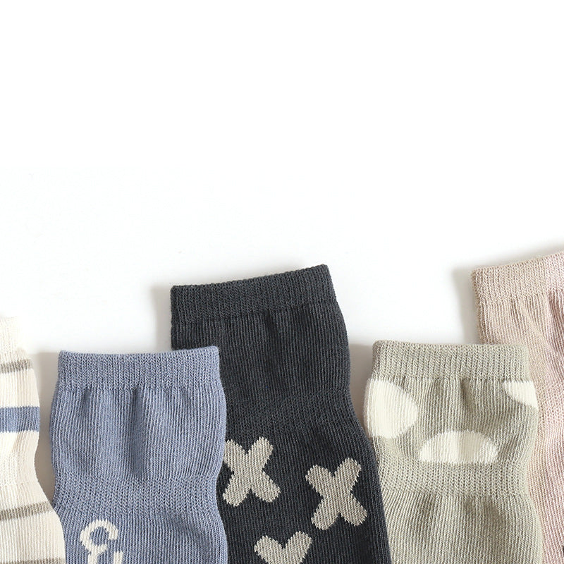 New Baby Floor Socks Combed Cotton Summer Boys And Girls Early Education Cool Toddler Non-Slip Mid-Tube Socks - V.I.P Digital Presence