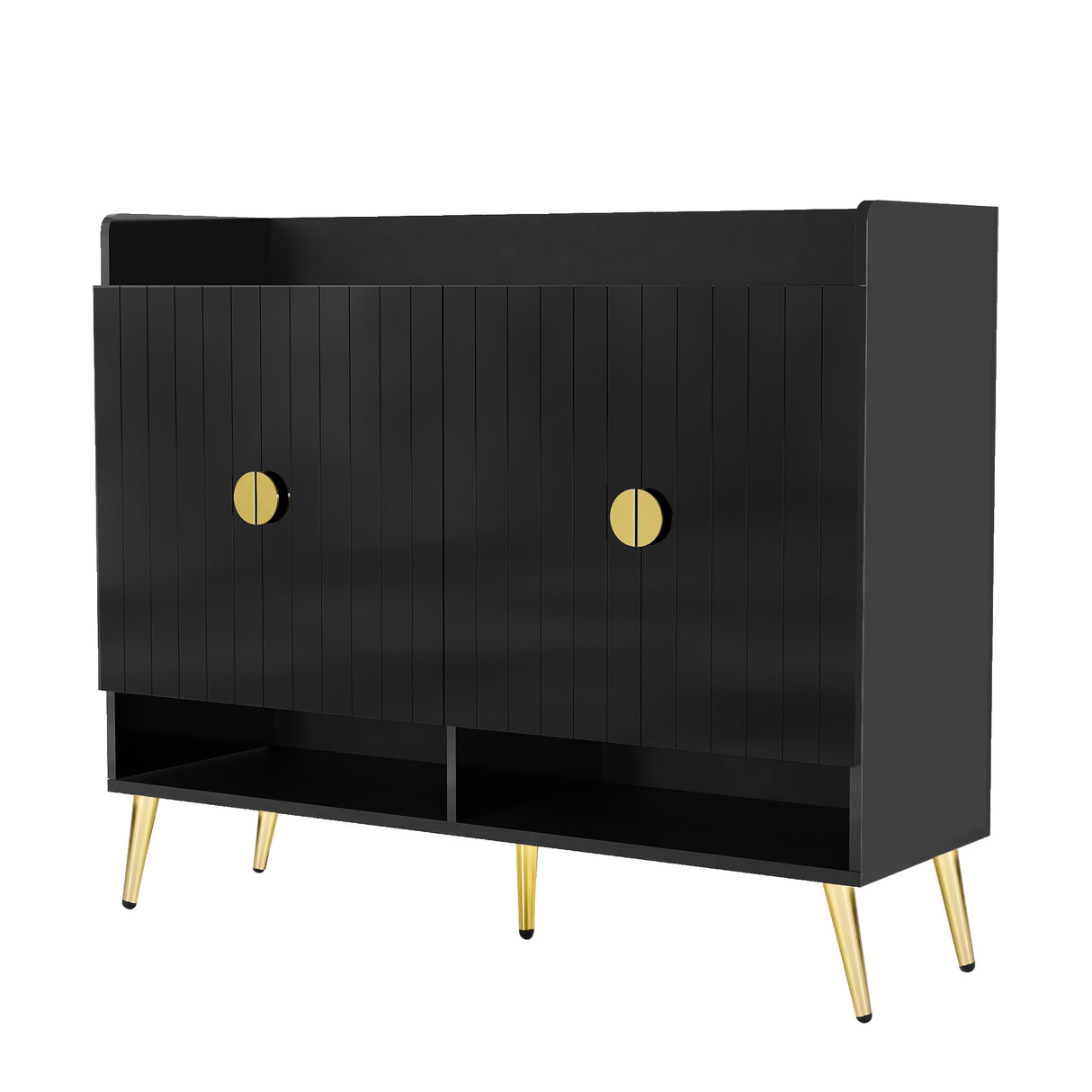 U-Can shoe cabinet with door, 11 layers with adjustable shelves, modern wooden shoe cabinet (PVC surface) - V.I.P Digital Presence