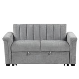 U_STYLE Convertible Soft Cushion Sofa Pull Bed ,for Two People to Sit On - V.I.P Digital Presence