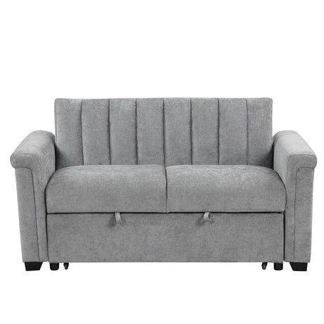 U_STYLE Convertible Soft Cushion Sofa Pull Bed ,for Two People to Sit On - V.I.P Digital Presence