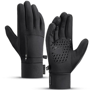 Outdoor warm cold windproof riding gloves touch screen windproof and anti-skid women's velvet full finger gloves - V.I.P Digital Presence