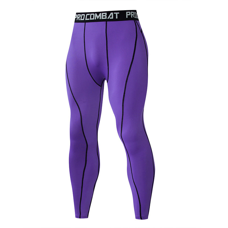 Sports fitness fast drying running tight fitting ball games training yoga base colorful pants - V.I.P Digital Presence