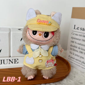 [Clothes Only]15-17 cm Labubu Sitting Party Doll Clothes Cute Set Clothes - V.I.P Digital Presence