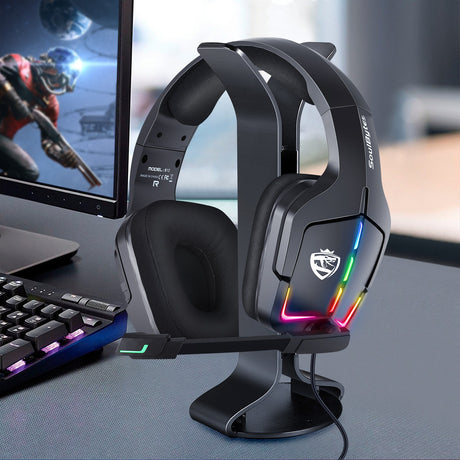 S12 Head mounted gaming headset wired RGB computer gaming headset PS4 headset - V.I.P Digital Presence