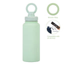 Magnetic Phone Holder Outdoor Large Capacity 1L Wide-Mouth Insulated Stainless Steel Sports Water Bottle - V.I.P Digital Presence