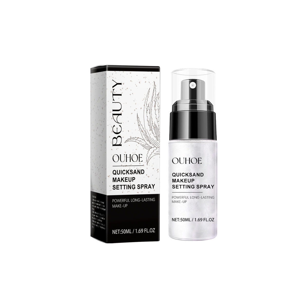 Quicksand Setting Spray Natural Lightweight Multi-Effect Moisture Moisture Mist Refreshing Portable Makeup Spray - V.I.P Digital Presence