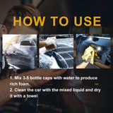 High Concentration Foam Car Cleaner, Deep Cleaning Vehicle Paint Dirt Maintenance Retreader - V.I.P Digital Presence