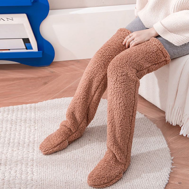 Long leg socks socks for girls autumn and winter warm socks teddy bear floor socks long tube socks warm high tube socks ﻿ - V.I.P Digital Presence