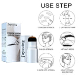 Jaysuing Eyebrow Printing Set Eyebrow Powder Hairline Retouching Eyebrow Shape Portable Hairline Eyebrow Repair Shadow Powder - V.I.P Digital Presence