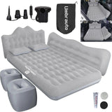 Umbrauto 29.53in/75cm Wide Car Air Mattress – Inflatable SUV, Truck & Van Back Seat Camping Bed with Pump & Pillows, Gray - V.I.P Digital Presence