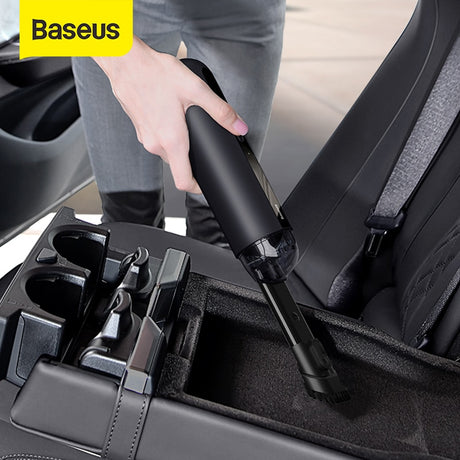 Baseus A2 Car Vacuum Cleaner Mini Handheld Auto Vacuum Cleaner with 5000Pa Powerful Suction For Home & Car & Office - V.I.P Digital Presence