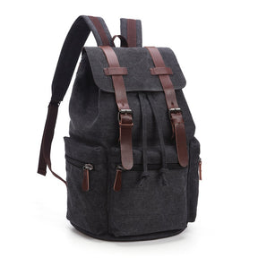 Durable casual large capacity travel bag computer backpack junior high school student school bag backpack Canvas - V.I.P Digital Presence