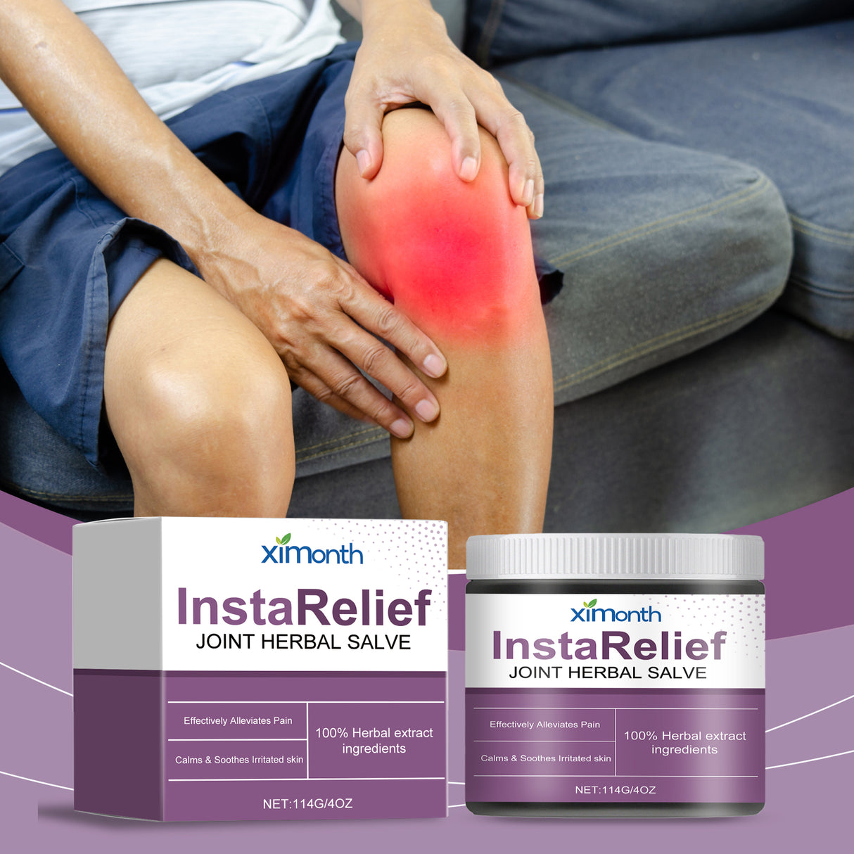 Herbal Joint Care Ointment Relieves Discomfort By Massaging Joints And Knees With A Treatment Cream - V.I.P Digital Presence