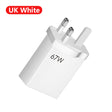 67W ultra fast charging charger with fast flash charging head - V.I.P Digital Presence
