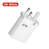 67W ultra fast charging charger with fast flash charging head - V.I.P Digital Presence